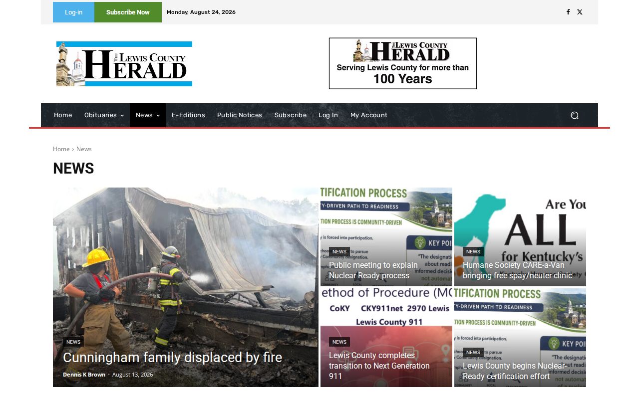 Lewis County crime news and arrest coverage on Lewis County Herald